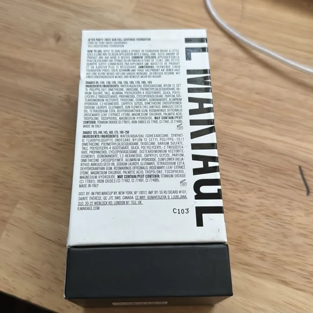IL MAKIAGE Foundation Flawless Coverage Long-lasting After Party. color 200 new